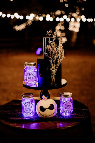 Nightmare Before Christmas Wedding Theme