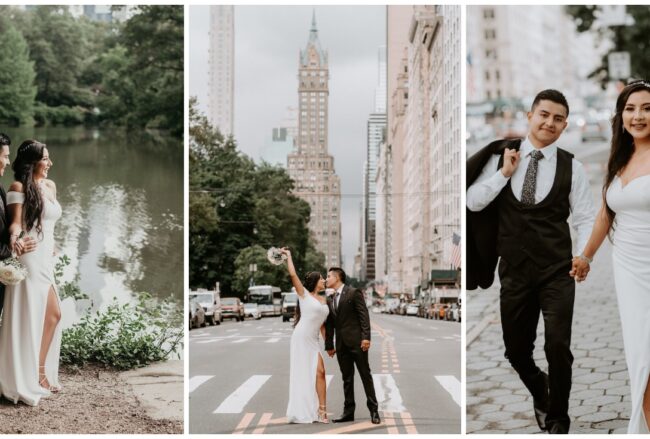 Romantic Central Park Micro Wedding