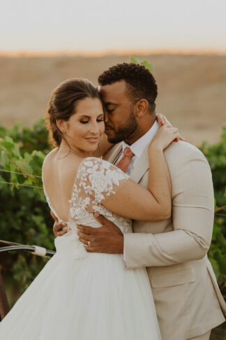 Rust Terracotta Burnt Orange Wedding at Callaway Winery