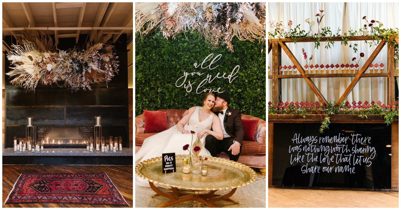 Modern Industrial Baltimore Winter Wedding