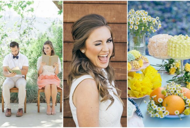 60s Inspired Pastel Engagement Photo Shoot {Taylor Abeel Photography}