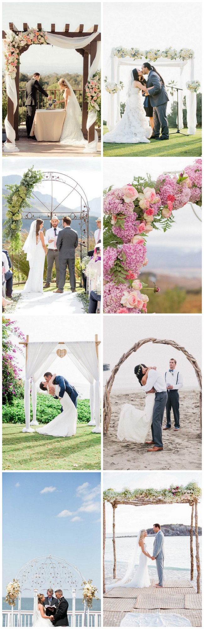 21 Amazing Wedding Arch + Canopy Ideas