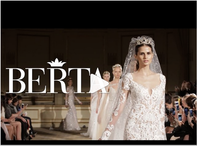 Runway Reveal: BERTA’s 2016 Bridal Collection