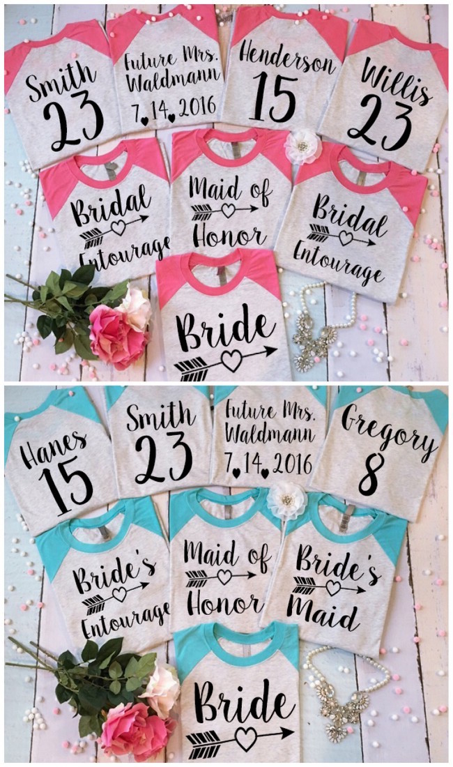 Bridal Party Shirts