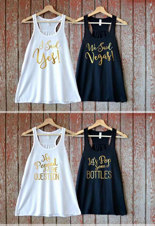 Bridesmaid Tanks