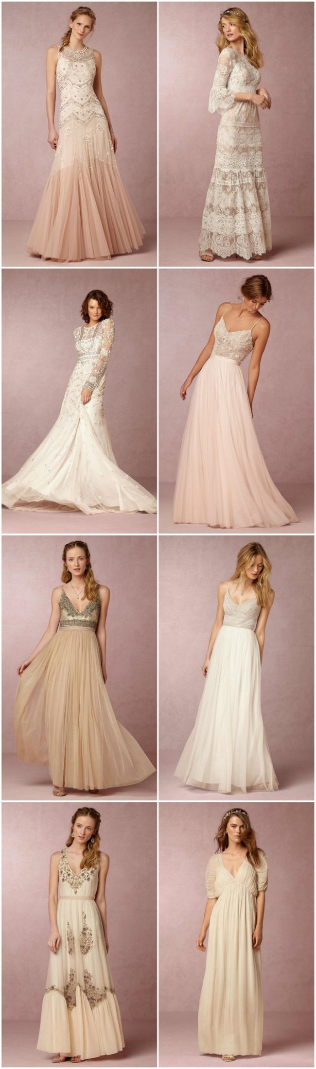 Romantic wedding dress • bohemian wedding dress