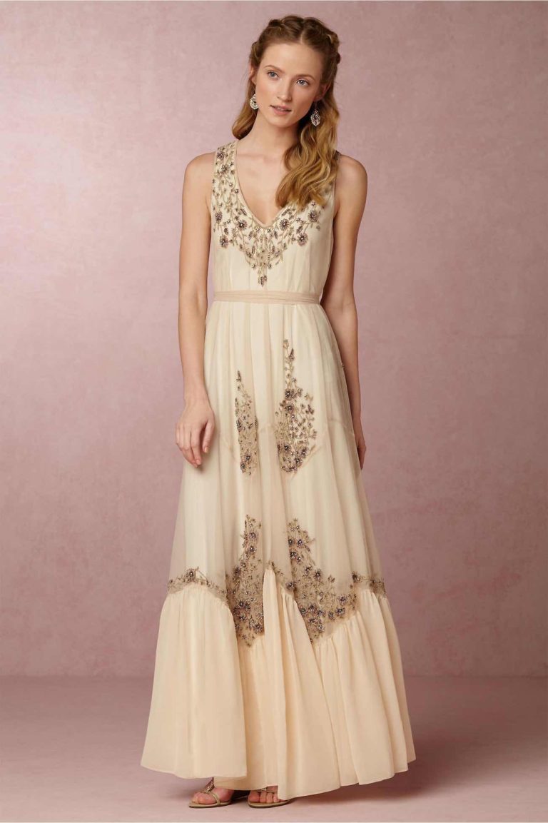 plus size dresses cocktail Lillian Embroidered Dress -Kiyonna Bnwani Beach Dresses for Effortless fashion looks Size:Custom Tailored