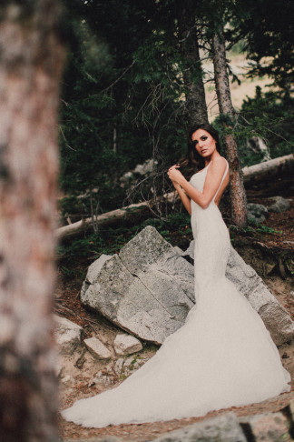 Exclusive Reveal: Katie May's Backless Geneva Gown