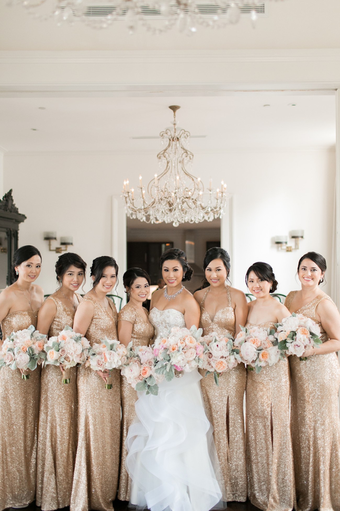 Luxurious Gold, Blush + Mint Wedding {Arte De Vie Photography}