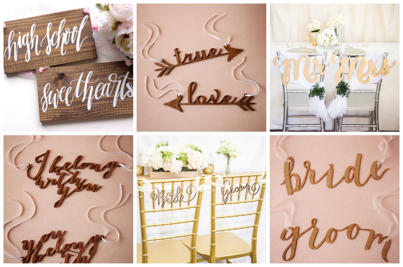 Mr and Mrs Loveseat Sign for a wedding sweetheart table Too cute! See more:. https://confettidaydreams.com/mr-and-mrs-signs/ ‎ - Photo Jennifer van Elk Photography