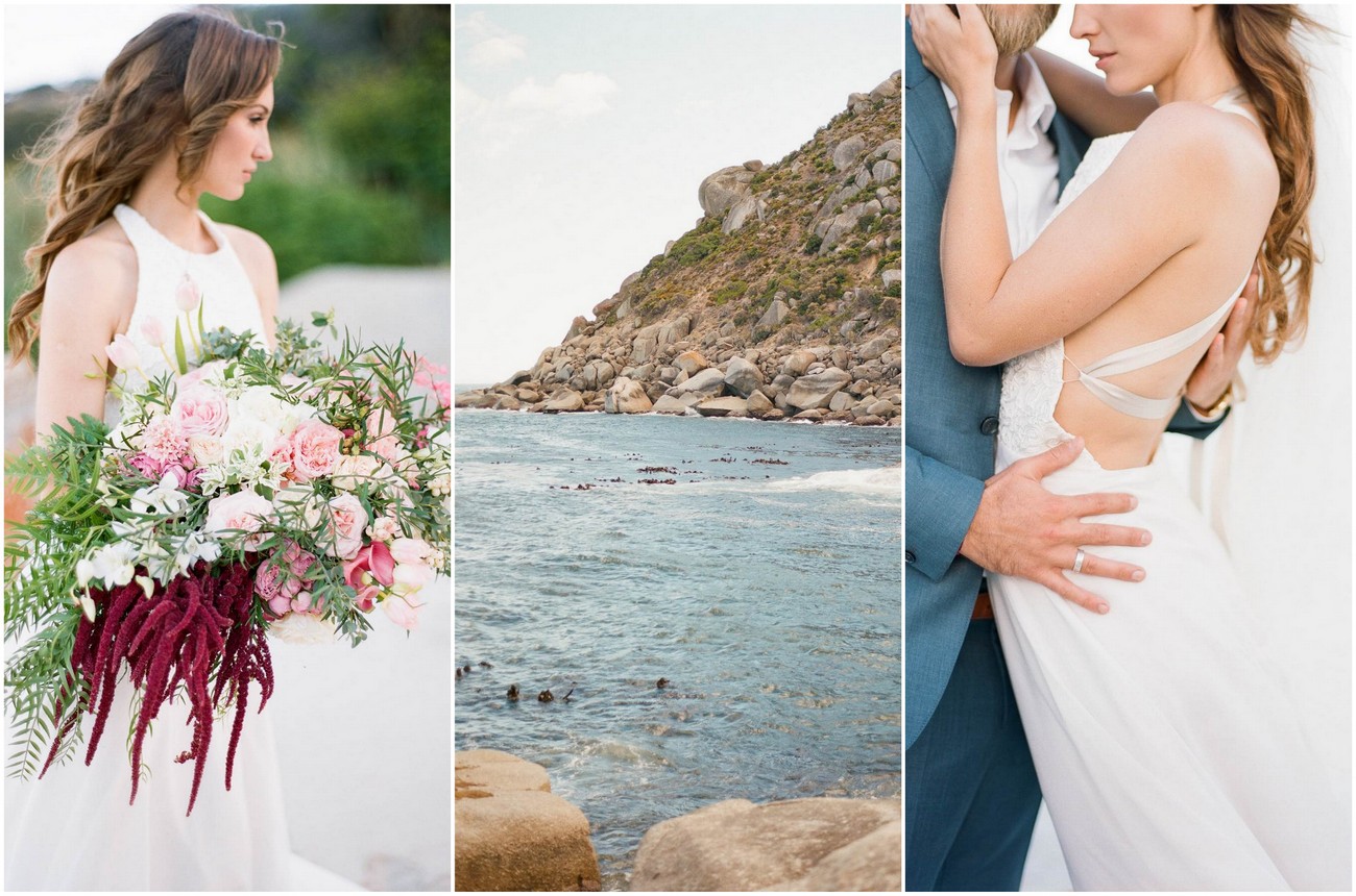 Romantic Cape Town Beach Bride {The Ganeys}