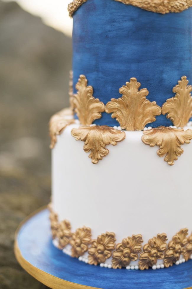  Royal  Blue  Gold  White Grecian Inspired Wedding  Ideas  