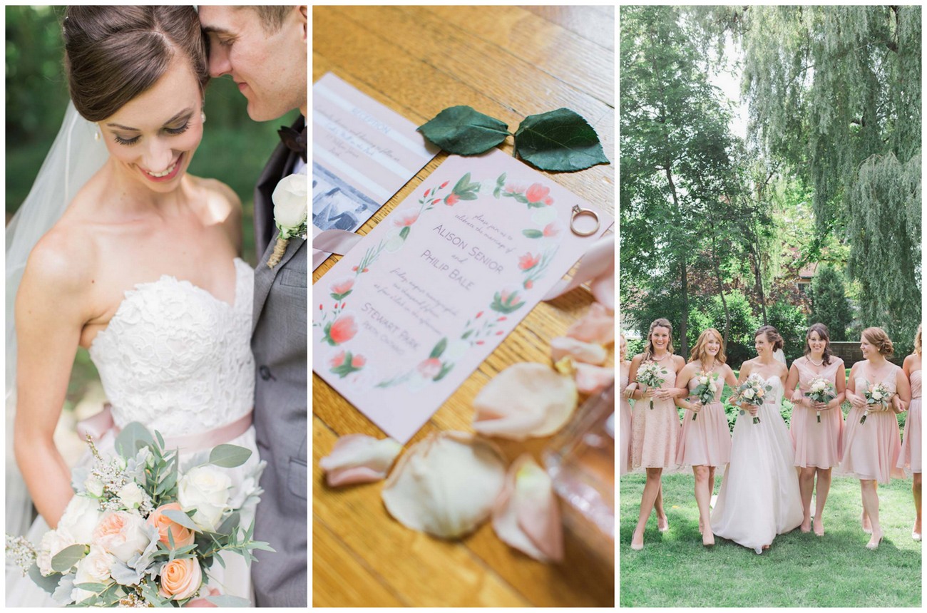 Dreamy summer garden wedding with romantic, rustic barn details - Brittany Lee Photography