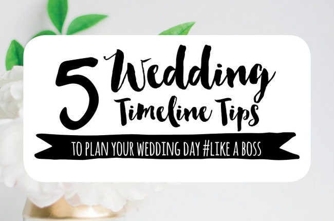 Wedding Day Timeline: 5 Things Couples Need to Remember