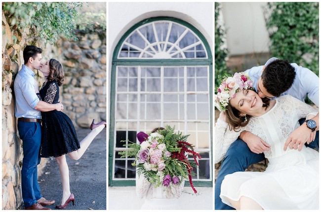 Whimsical Garden Engagement {Debbie Lourens Photography}