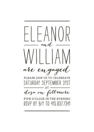 22 engagement party invitations
